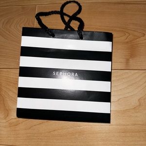 Sephora gift bag 8x6.5x3.5''